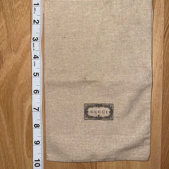 Brown and Black Small Gucci Dustbag Brown and Black Small Gucci Dustbag - Picture 7 of 8